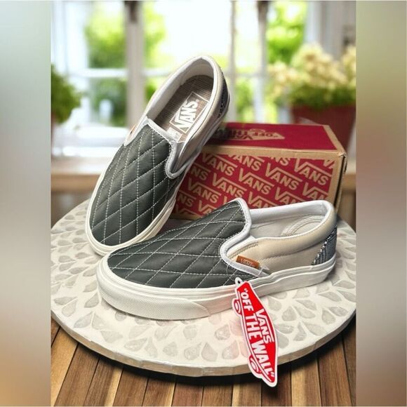 Vans Classic Slip-On Mixed Utility Plaid Multi VN000XG88MZ Men’s 4.5 / Wm’s 6 – - Picture 7 of 14